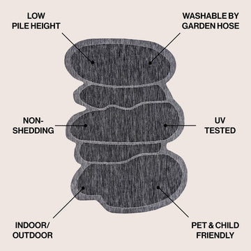Jasper Modern Rustic Abstract Indoor/Outdoor Area Rug